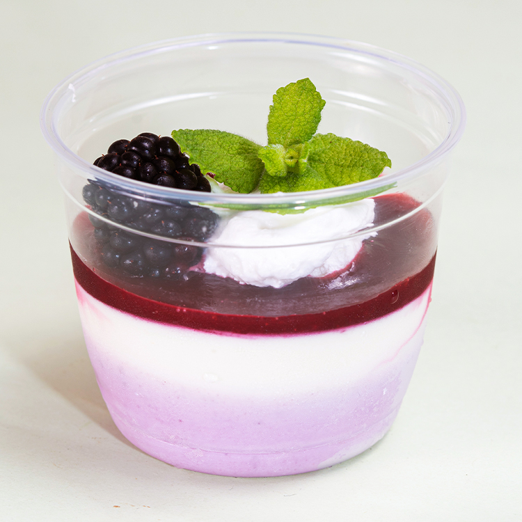 乳製品と卵不使用のレアチーズケーキ